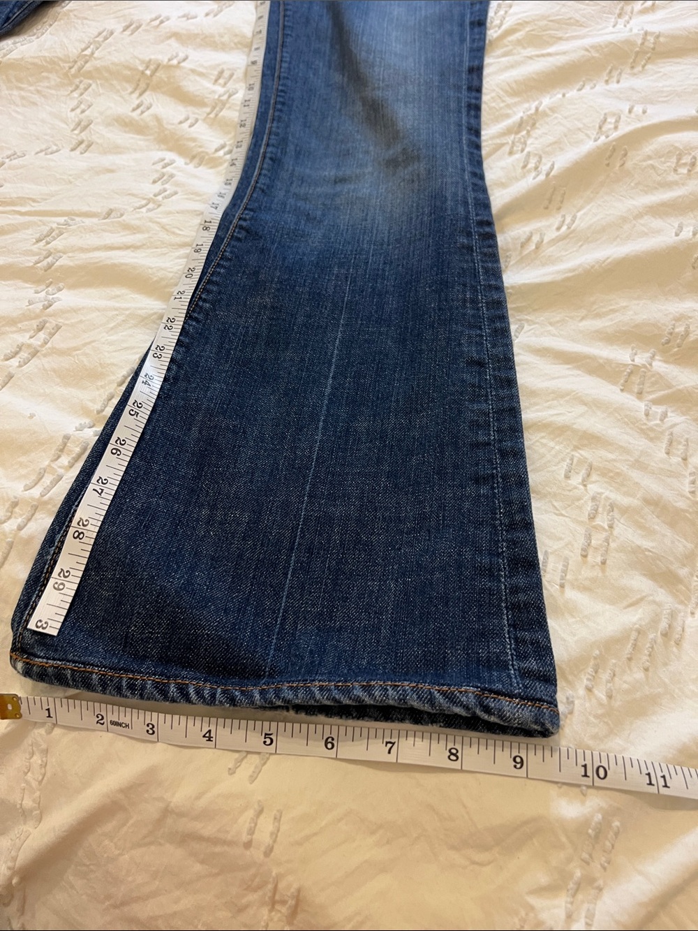 Citizens Of Humanity COH Jeans Ingrid #002 Low Waist Flair Flare Stretchy Boot - Picture 9 of 16